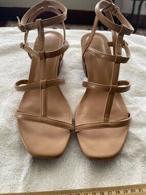 Anne Klein Womens Matilda Pump-Tan 8.5